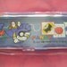 Fancy Bat Pencil Box Purple Blue Lilac Pencil Box 1992 Pen Power School Supply