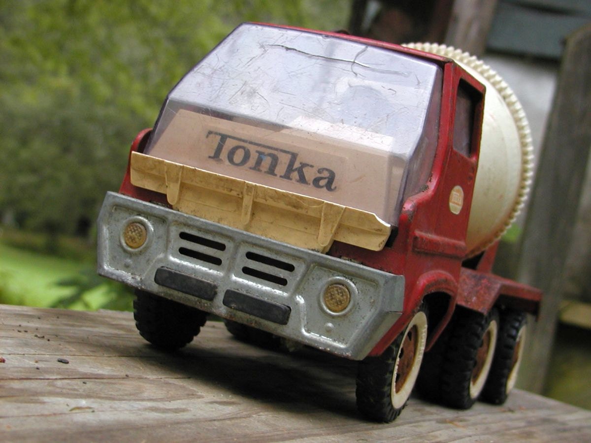 vintage tonka cement mixer