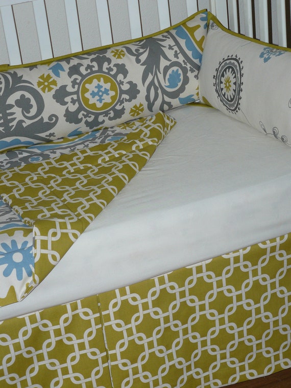 Natural Summer 3pc Baby Bedding Set