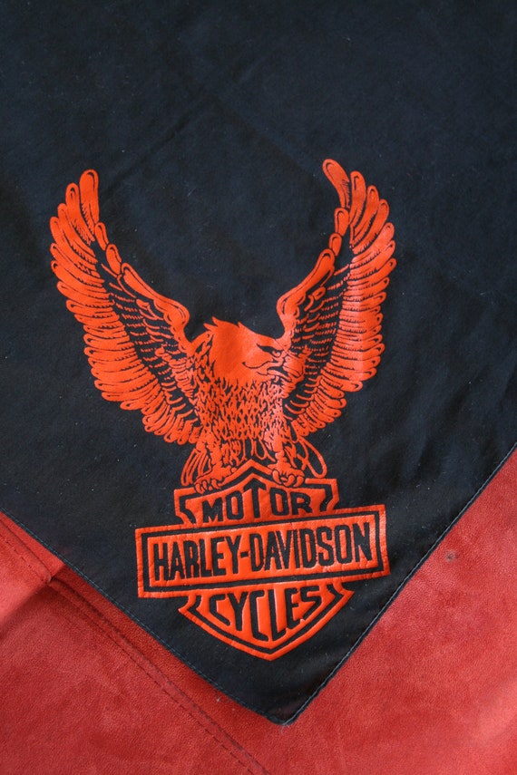 vintage harley davidson bandana