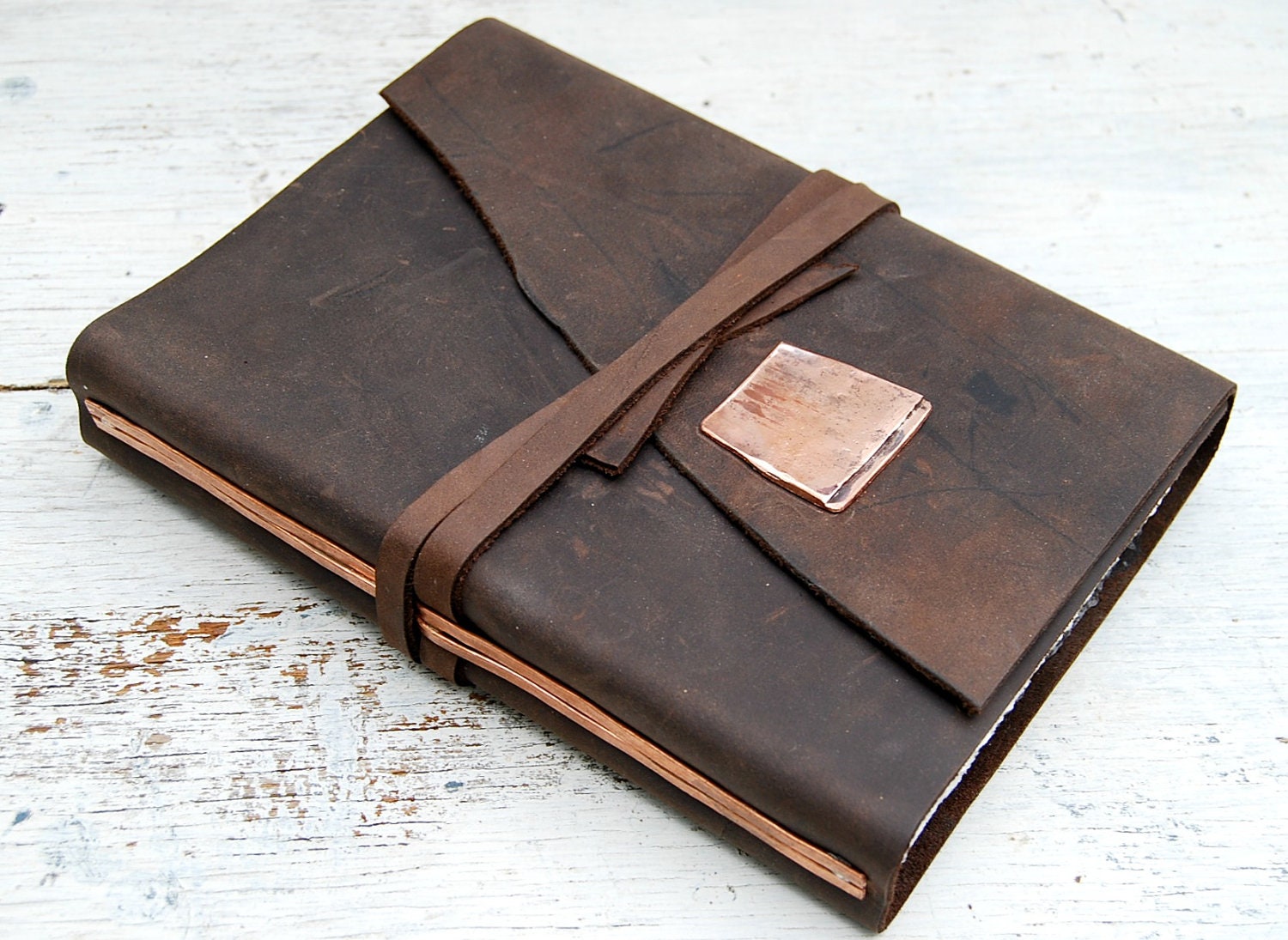 amazon leather bound travel journal