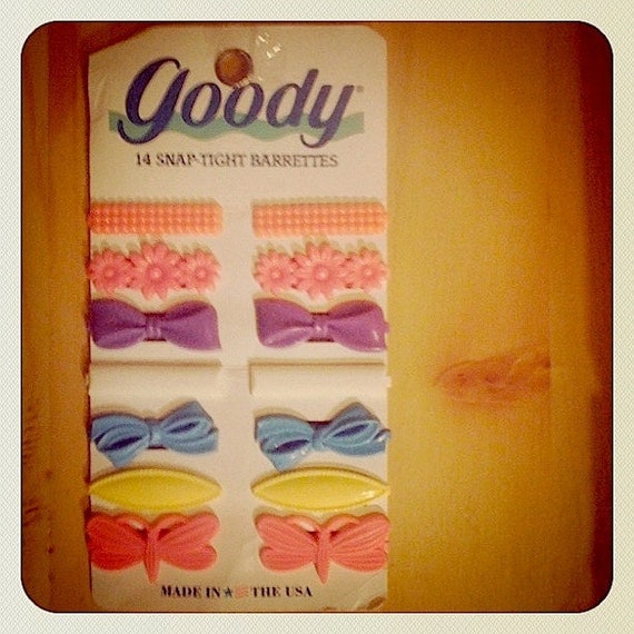 Vintage 80s Assorted Goody Hair Accessories