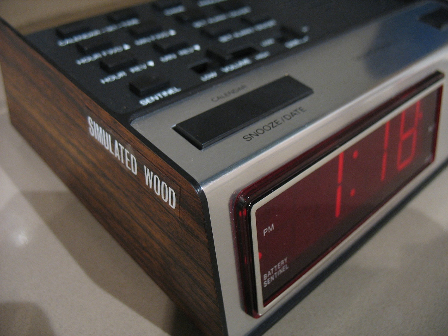 Micronta Vox Clock 3 Radio Shack Digital Talking Radio