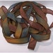 Sassy Silks Hand Painted/Dyed Ribbons Spooky 42" x 44"