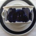 Anemone pattern tea cup with saucer by Arabia Finland