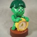 1985 Green Giant Little Sprout Promotional Talking Alarm Clock, Never Used