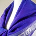 Purple Silk Scarf, Silk Sari Scarf, Elephant Scarf, Indian Scarf