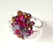 Swarovski Cluster Crystal Ring by LaPreciozaJewelry on Etsy