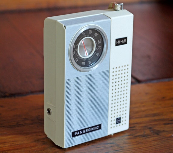  1970s  Panasonic Transistor  Radio  70s RF 511 Panasonic Radio 