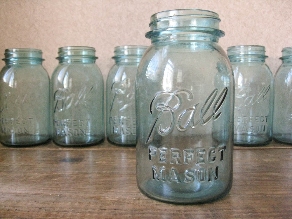 Quart size mason jars dimensions crafts