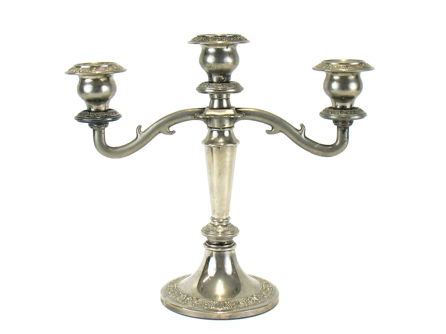 Vintage Silver Plated Candelabra Grenadier England