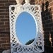 Large Vintage Shabby Cottage Chic Mirror