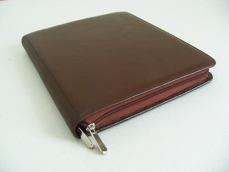 iPad 2 Briefcase for Apple iPad 3 Portfolio Case by leathercase