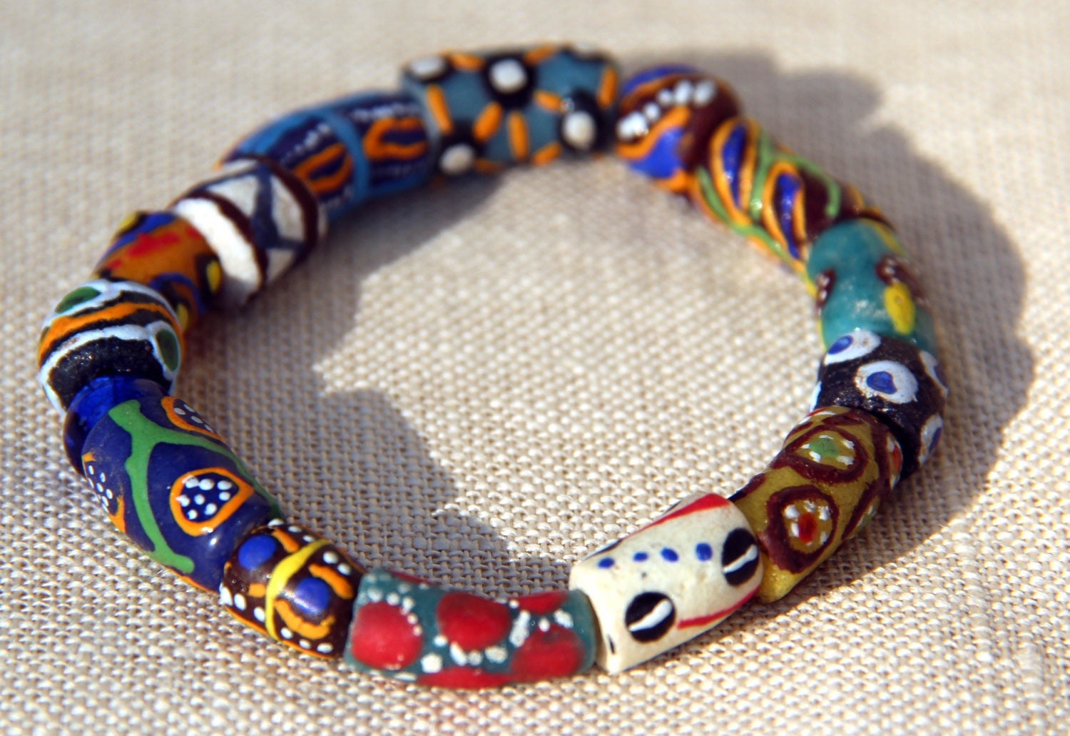 Kenyan Trade Bead Bracelet