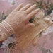Lovely Victorian Crocheted Lace Gloves-1900's Era-Steampunk