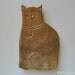 Vintage Cat Trivet Brass By Rubel