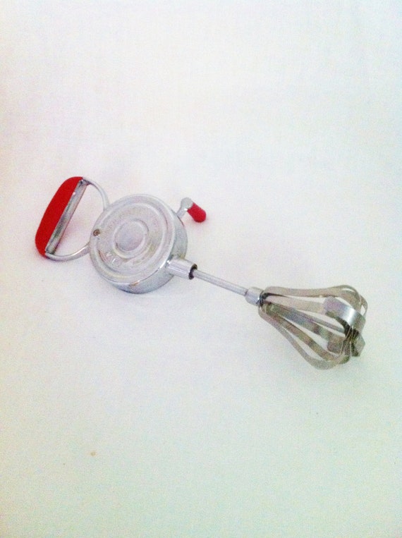 Rival Speed Mixer retro 1950s Egg Beater Hand Whisk Kitchen