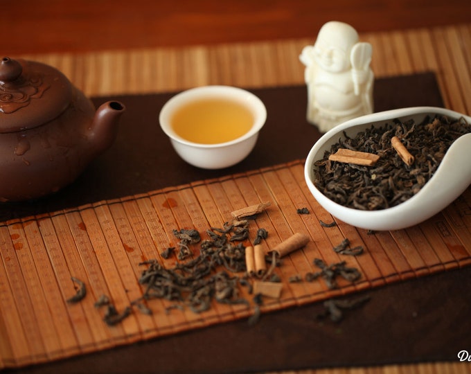 Pu-erh Tea - Cinnamon Pu-erh Loose Leaf Tea Premium Level NET 30 grams/ 1.1 oz