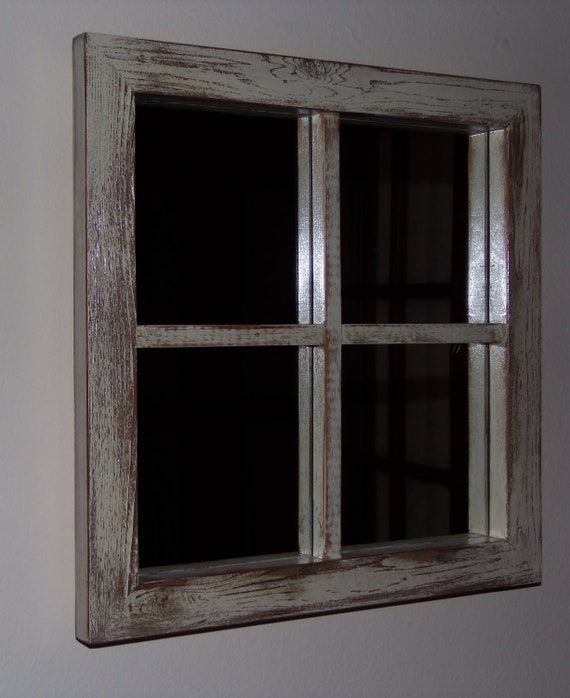 Window Frame Mirror by TheBaloneyBros on Etsy