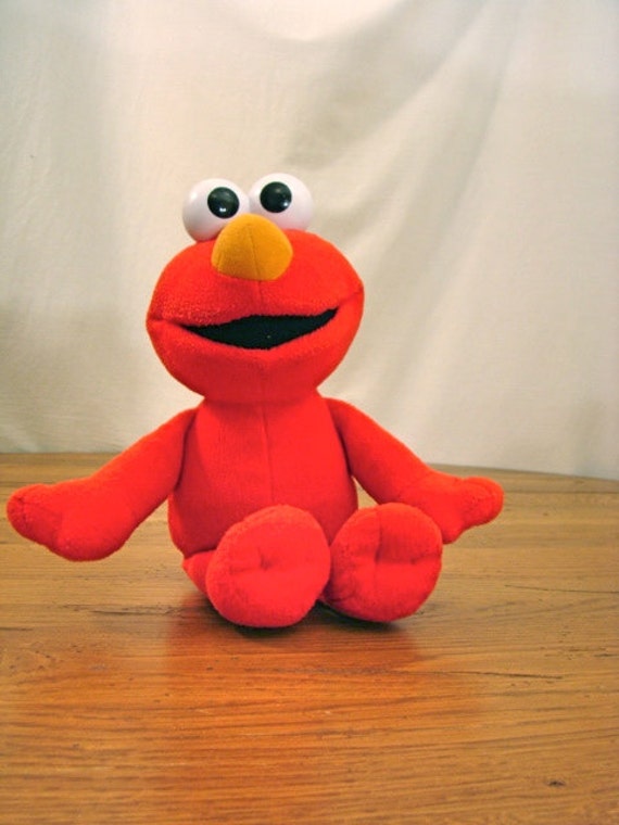 small stuffed elmo