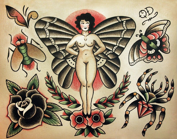 items similar to insect and bugs traditional tattoo items similar to insect and bugs traditional tattoo