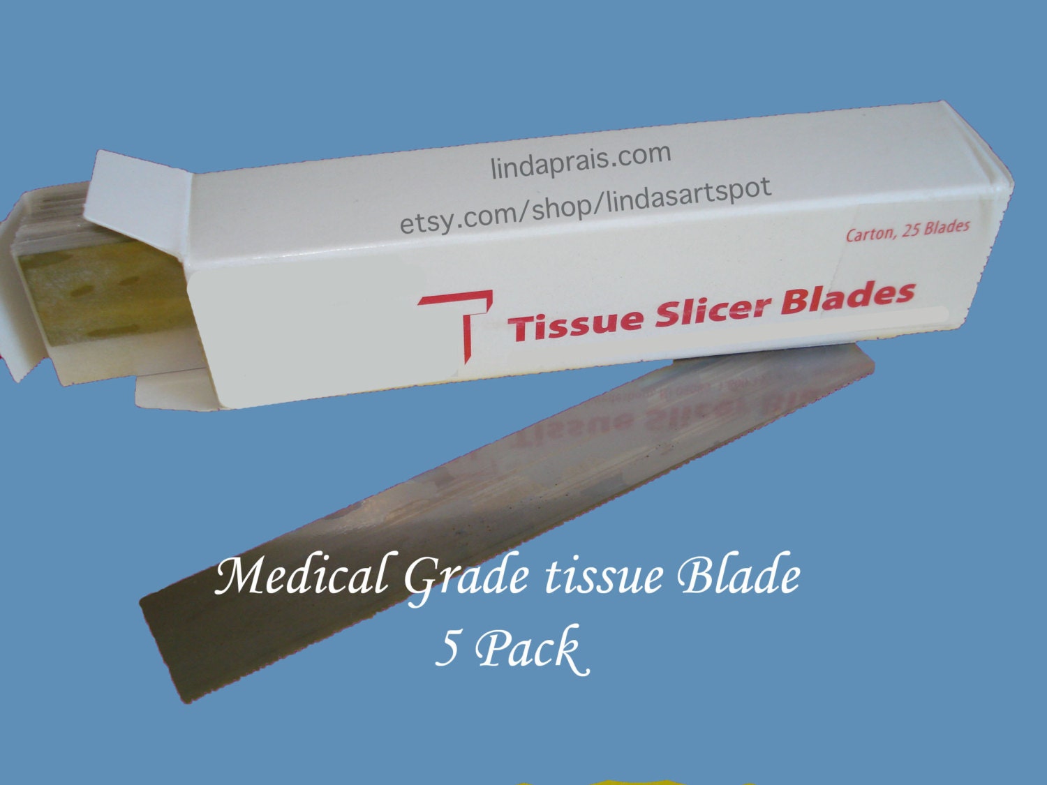 Tissue Blade by Thomas Scientific 5 Pack Super sharp medical