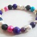 OOAK - Elastic Beaded Bracelet
