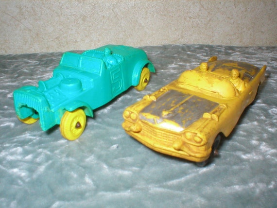 old rubber toy cars