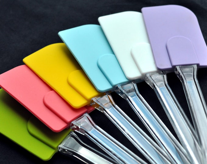 SALE: High Quality Flexible Large Baking Silicone Scraper Spatula Butter Knife