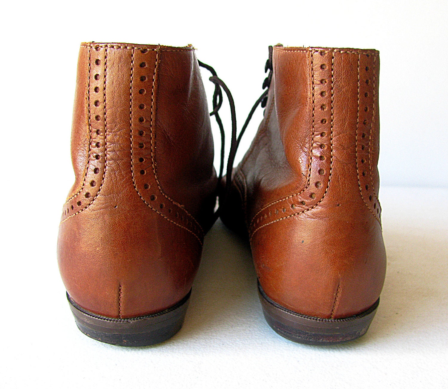 oxford ankle booties