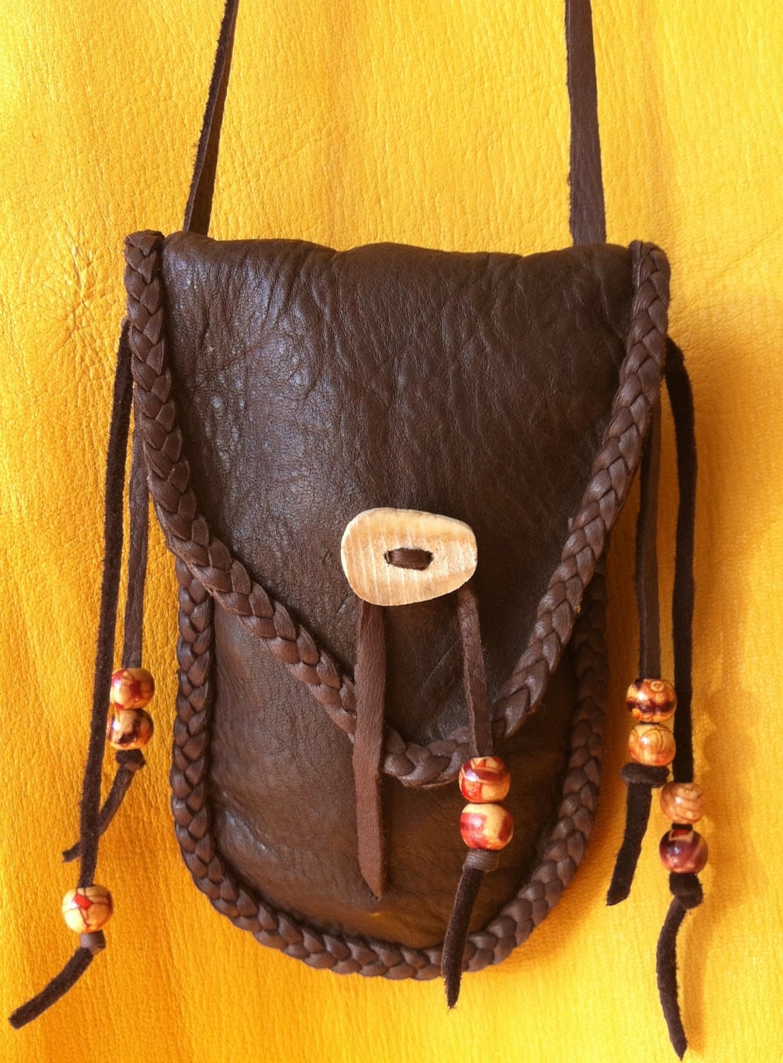 Handmade Leather Medicine Bags