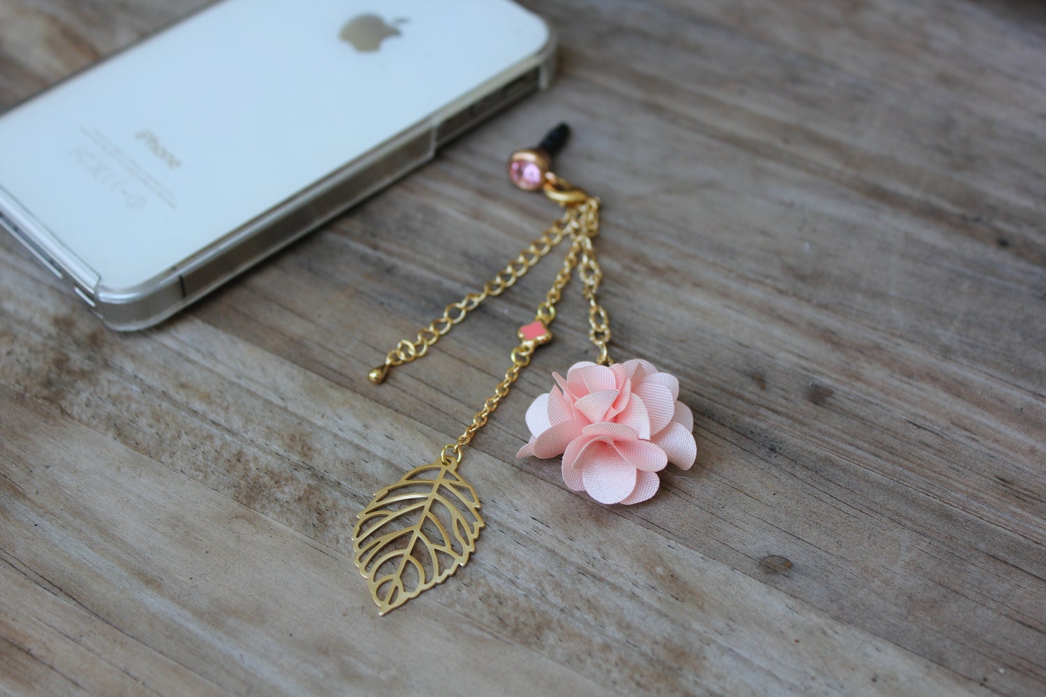 Handmade Cell Phone Charm Japanese Kawaii Jewelry / Flower