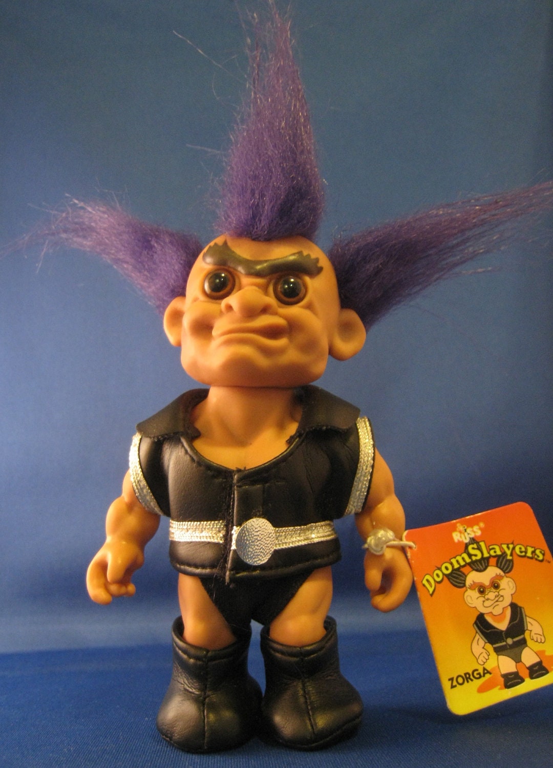 biker troll doll