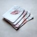 Mini gift bags, drawstring pouch, favor bags -Set of 4
