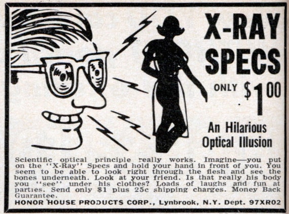 X-RAY SPEX the Classic X-Ray Glasses