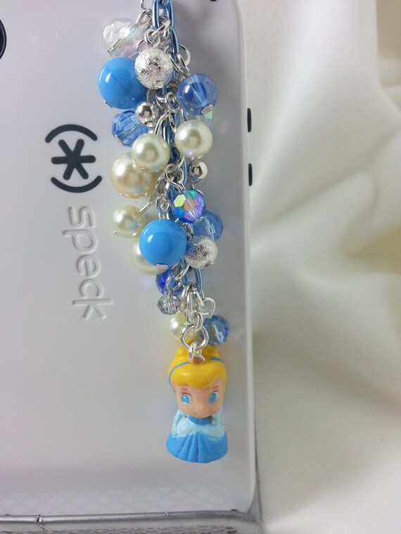 Cinderella Cell Phone Dust plug Kawaii Dust Plug Cell Phone