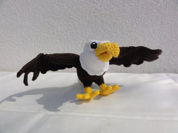 Amigurumi Crochet Pattern Sam the Eagle