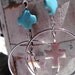 Cross Hoop Earrings