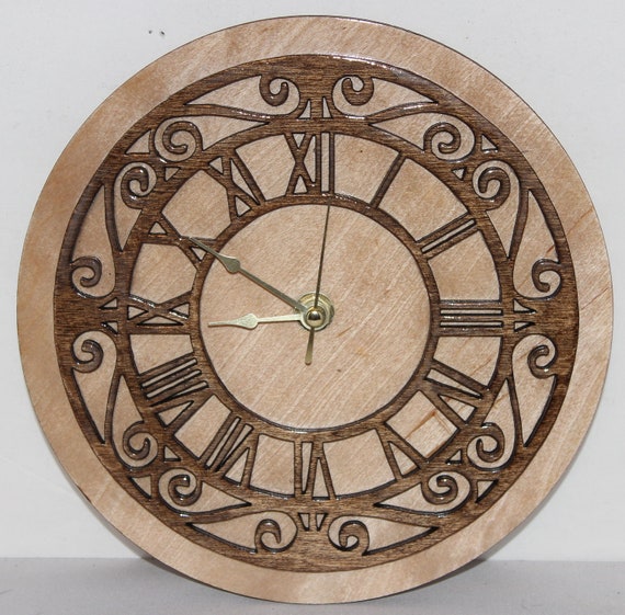 Items Similar To 12 Roman Numeral Clock On Etsy