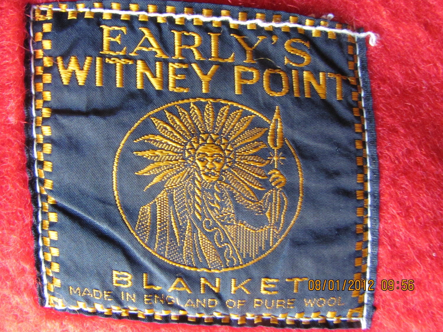 Early's Witney Point Blanket 100 Wool Price Reduction
