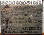 Items similar to Large Custom Made Wood Sign on Etsy