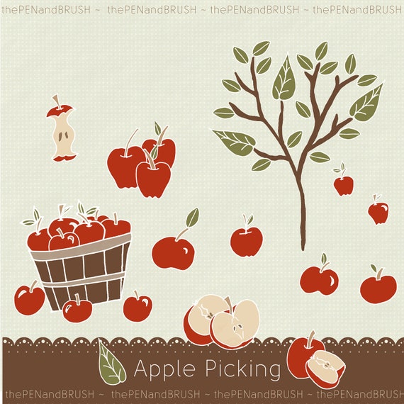 apple picking clipart - photo #37