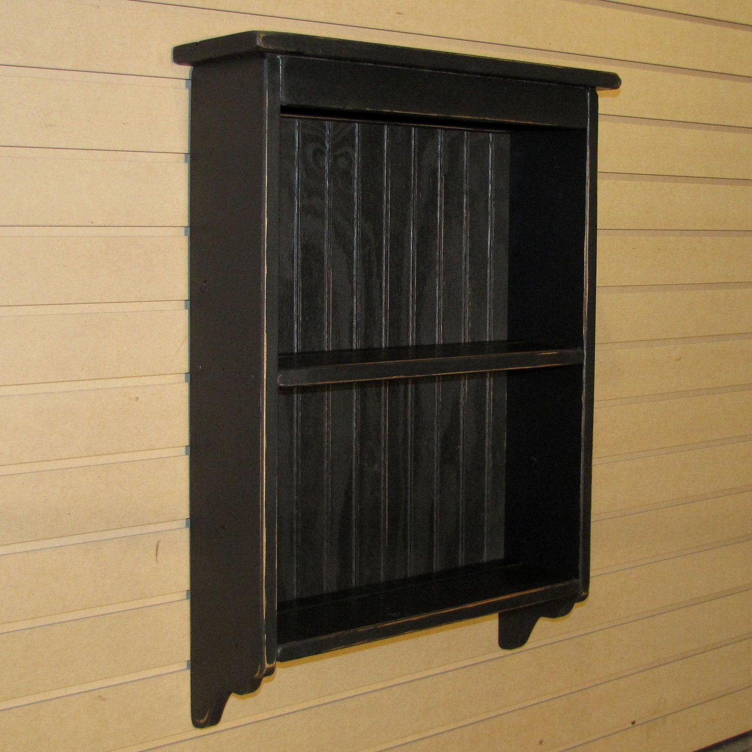 Primitive Plate Rack Wall Shelf Color Choice Free