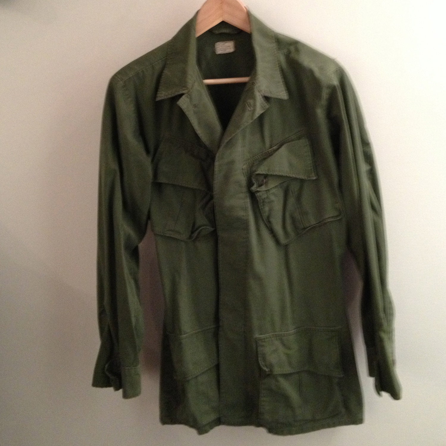 Vintage MENS Military jacket by pandaJpanda on Etsy