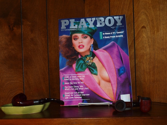 Vtg Playboy Magazine April 1987 Anna Clark Rae Dawn Chong 