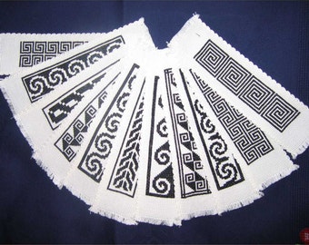 20 cross stitch patterns charts - Celtic Black and White Bookmarks - as pdf file
