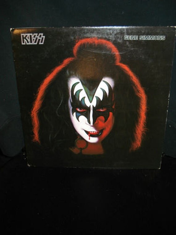 1978 Gene Simmons Kiss Solo Album Lp Includes Poster Insert 4702