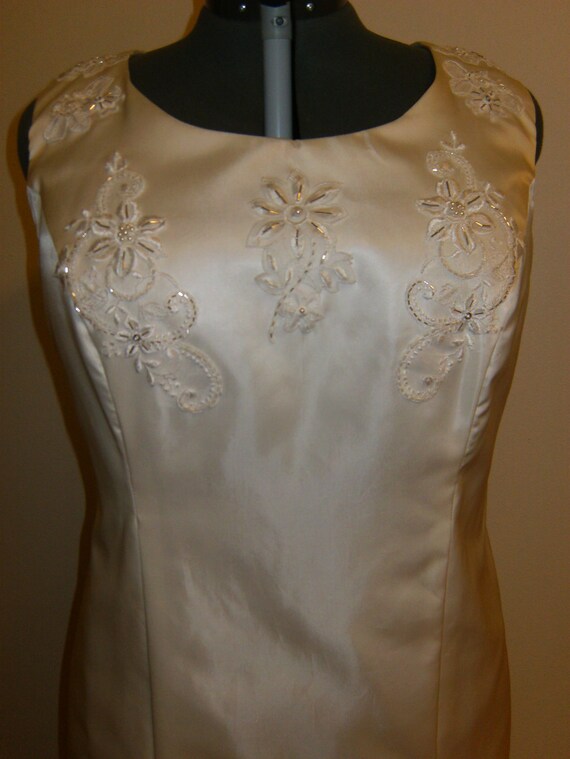 Plus Size 4x Sleeveless Wedding Dress Size 24-26 Ivory