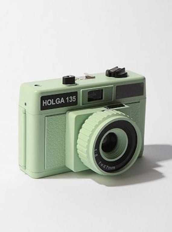 Holga 135 35mm Camera Mint Green