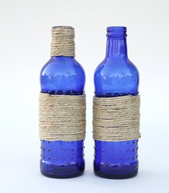Blue Bottle Vase